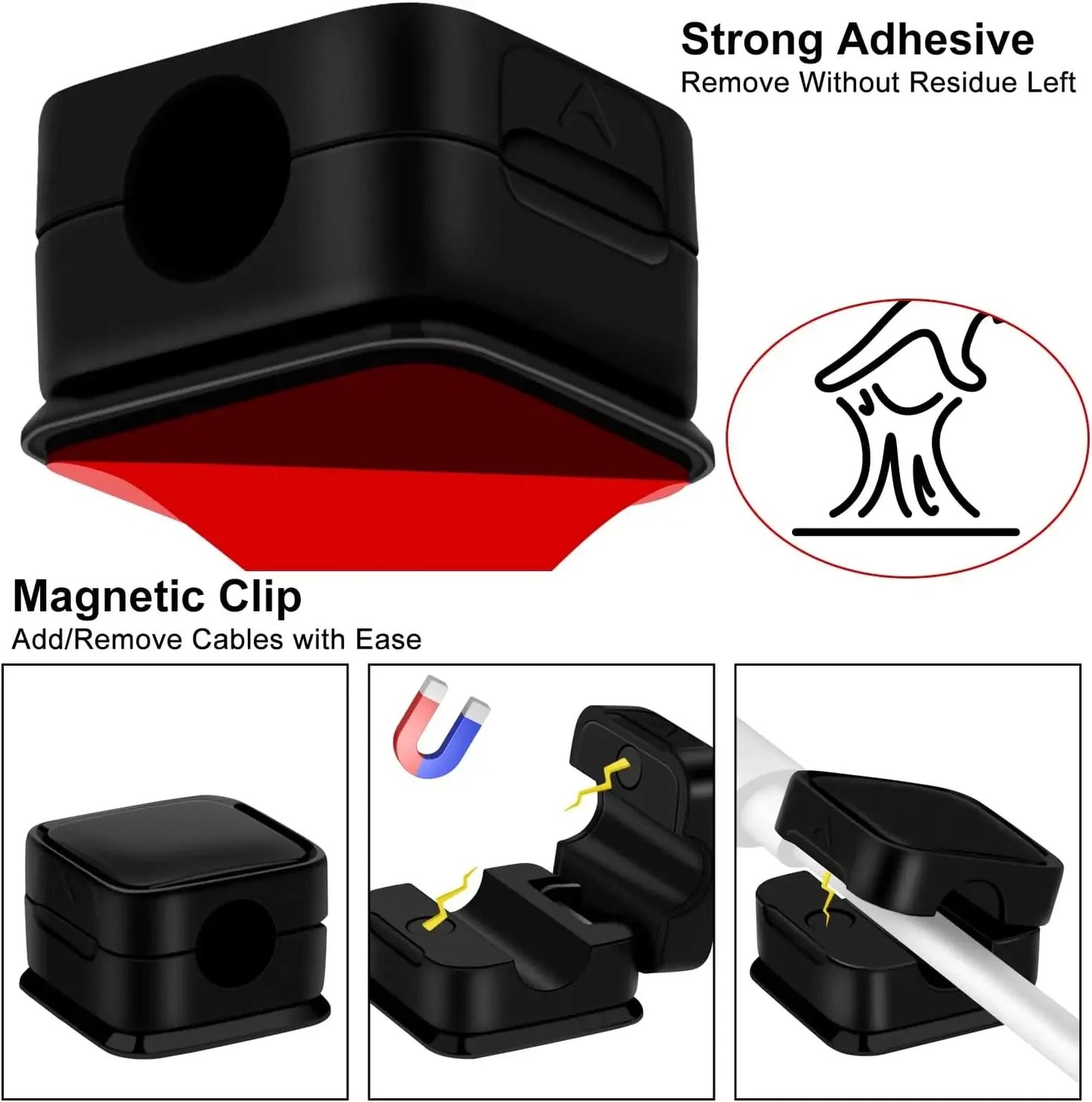 Magnetic Cord Organizer 6