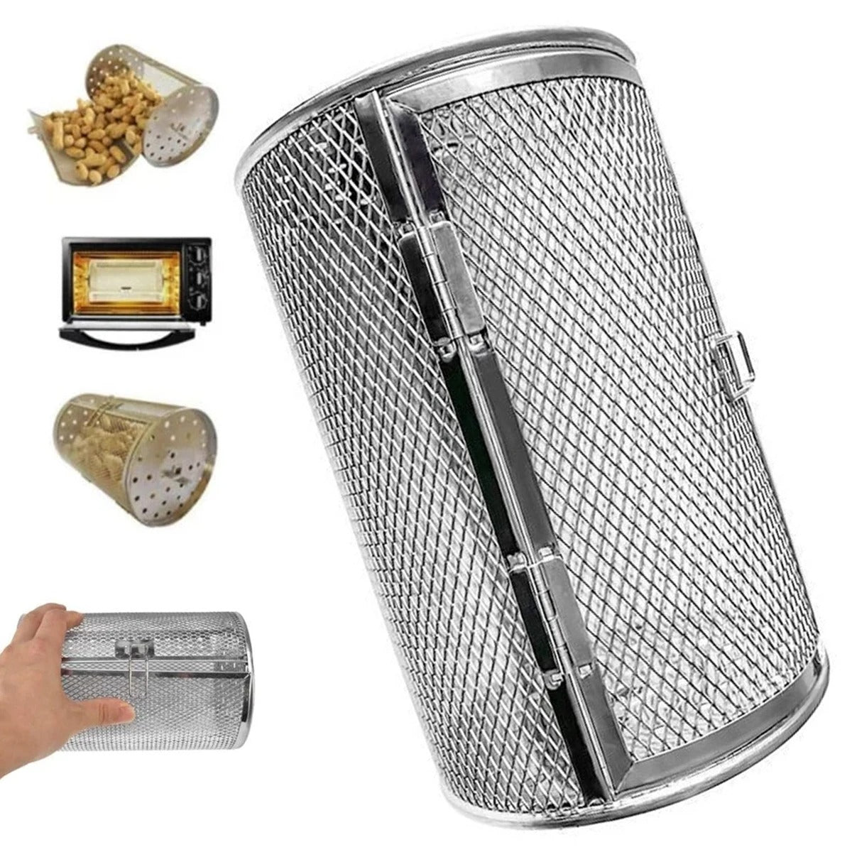 Stainless Steel Rotating Grill 6