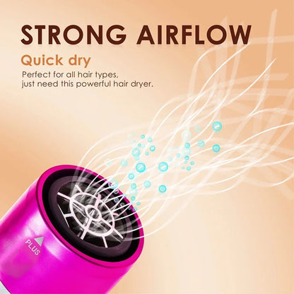 All in 1 Hair Styling Set – Hair Dryer, Straightener, Curling Iron & Hot Air Brush Combo 5 Pcs Set 6