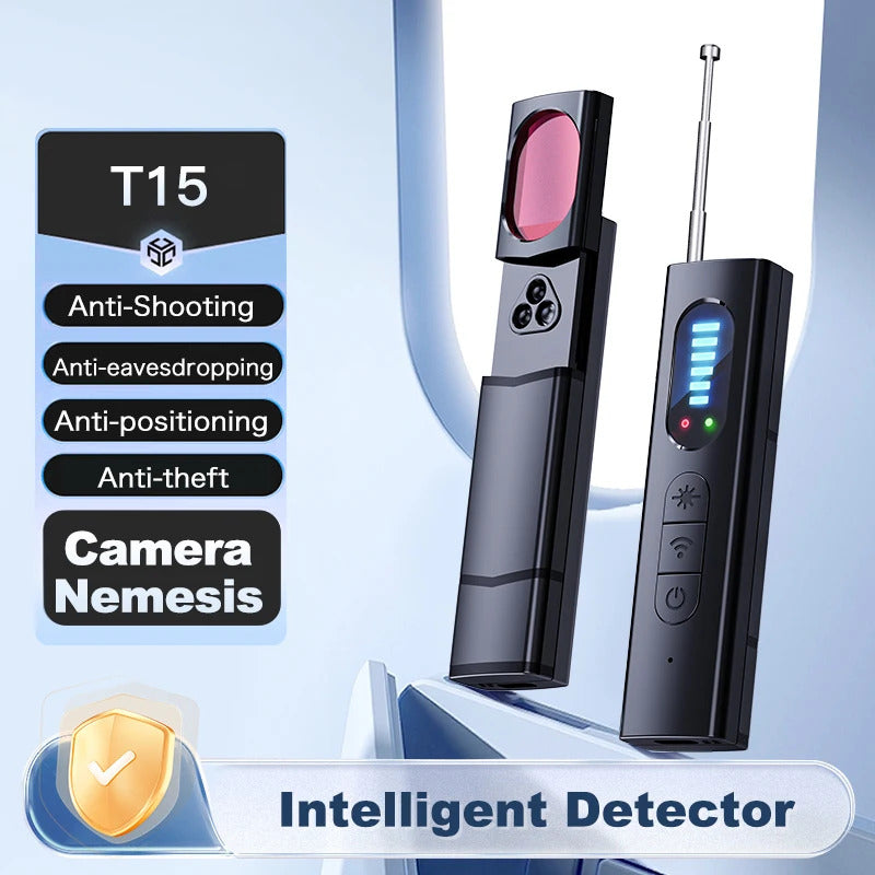 Multi-Mode Anti-Spy Detector – Hidden Camera, GPS & RF Bug Sweeper 6
