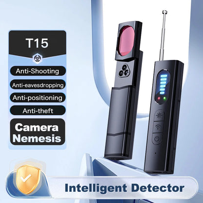 Multi-Mode Anti-Spy Detector – Hidden Camera, GPS & RF Bug Sweeper 6