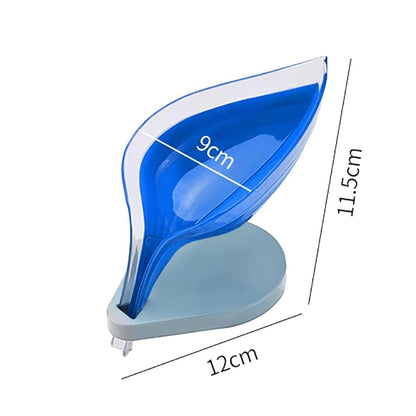 Creative Leaf Shape Detachable Soap Box 5