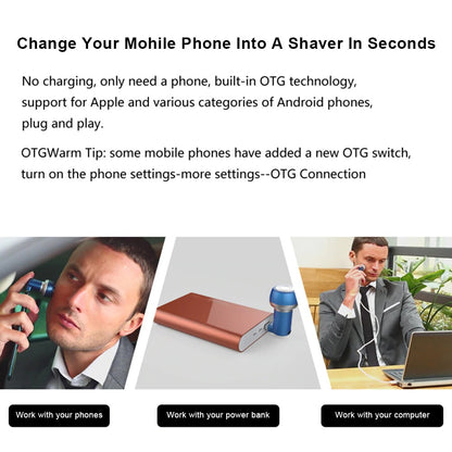 Portable Mini-USB Electric Shaver 6