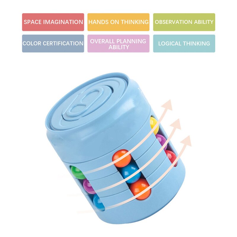 Rotating Magic Bean Cube 6