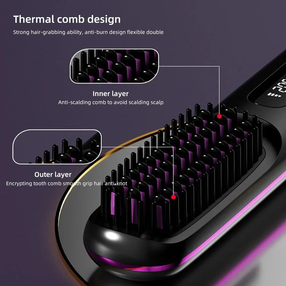 SmoothWave™ Heated Styling Brush 6