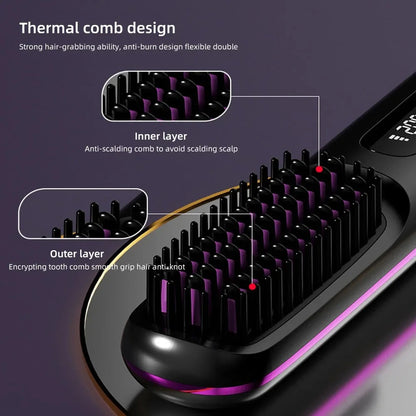 SmoothWave™ Heated Styling Brush 6