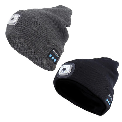 Bluetooth LED Music Beanie Hat 6