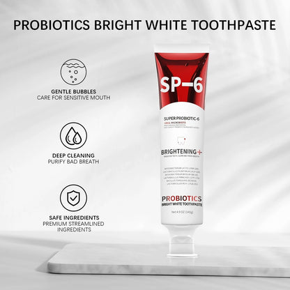Oral Care Probiotic Whitening Toothpaste 6