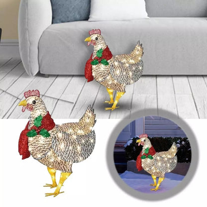 Light-Up Chicken Decoration 4