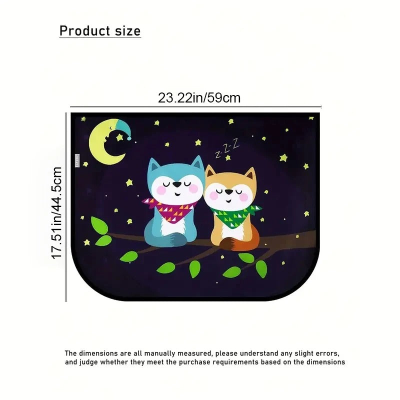 Dual-Sided Car Window Sunshade 6