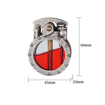 Retro Transparent Tank Metal Lighter 6