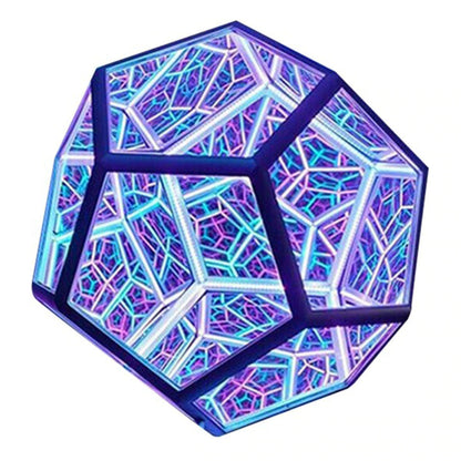 The InfiniteX Dodecahedron Color Art Light 2