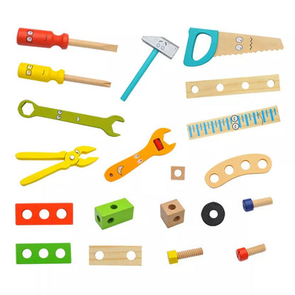 Kids Wooden Tool Box 6