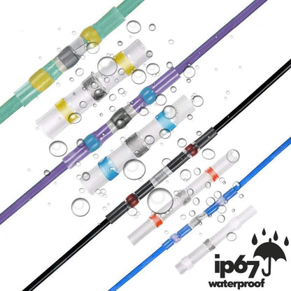 WATERPROOF SOLDER WIRE CONNECTOR KIT-100pcs 6