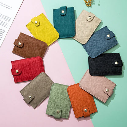 Compact Pull-Out Credit Card Holder Wallet 6