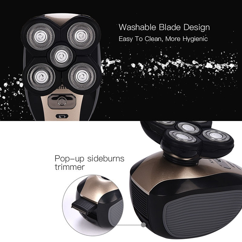 5 in 1 Multifunction Washable Rechargeable Shaving Machine 6