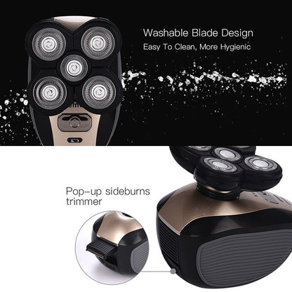 5 in 1 Multifunction Washable Rechargeable Shaving Machine 6