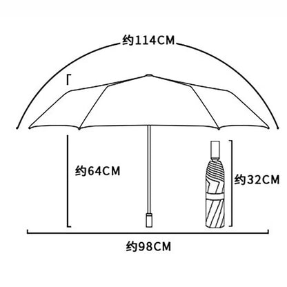 HAPPY CAT AUTOMATIC UV UMBRELLA 6