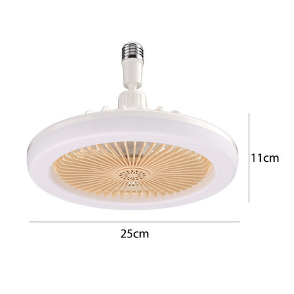 360 Rotating Smart Ceiling Fan MultiColor LED Light 6