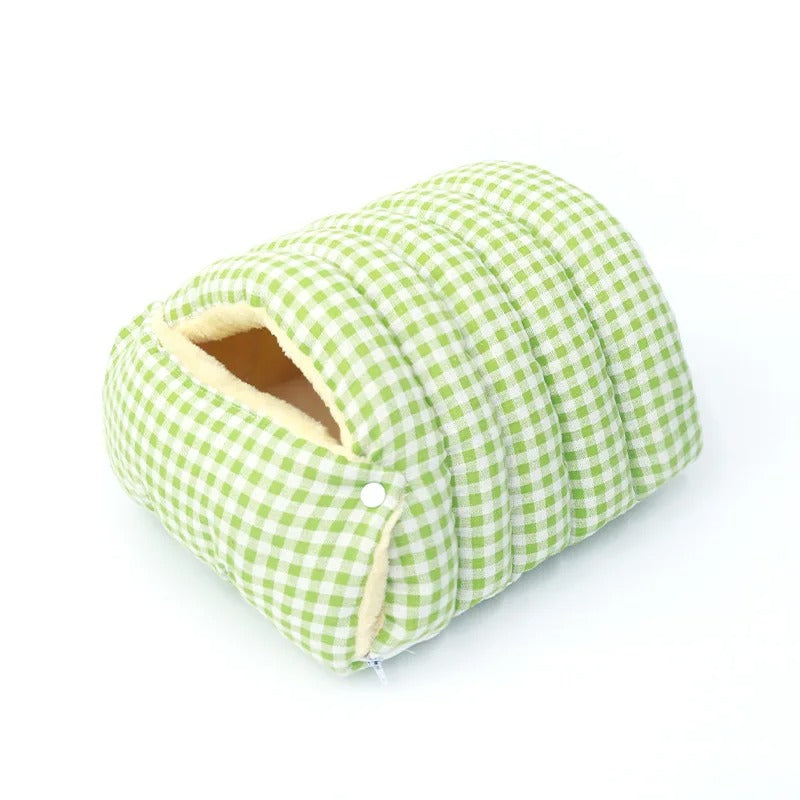 SnuggleNest Plush Pet Cave Bed 6
