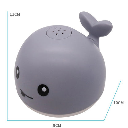 SPRINKLER WHALE BATH TOY WITH LED LIGHTS 6
