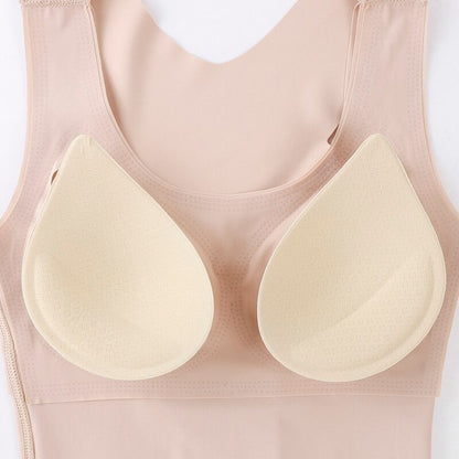 4-in-1 Waist Buttoned Bra Shapewear 6
