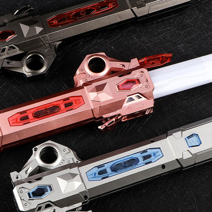 RGB Laser Sword Retractable Flash Lightsaber Toy 6