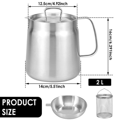 Grease Container with Filter 6