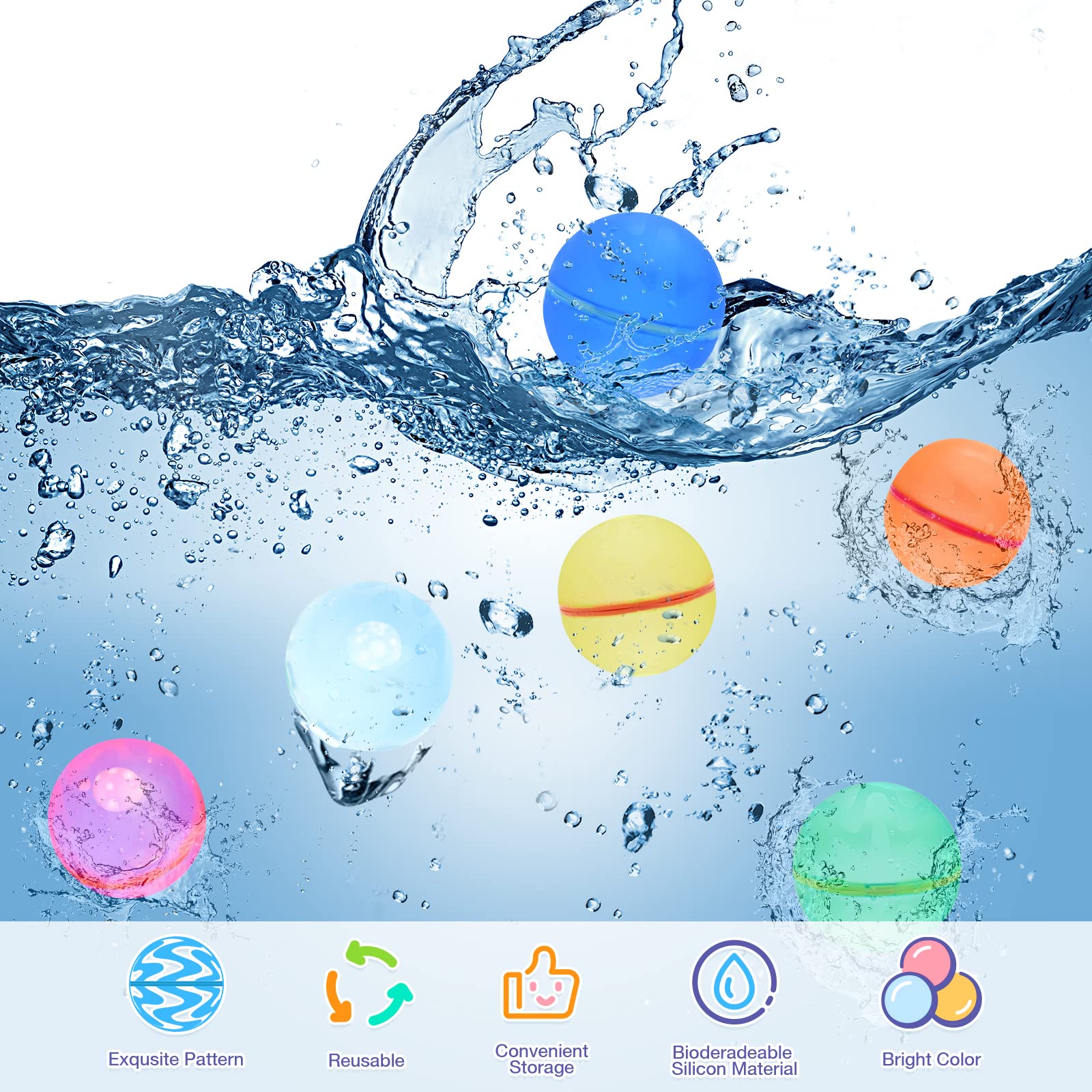 Reusable Self Sealing Water Bomb Balloons 7