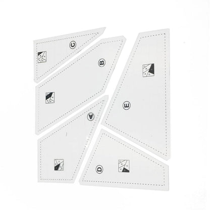Creative Quilting Cutting Template Set 7