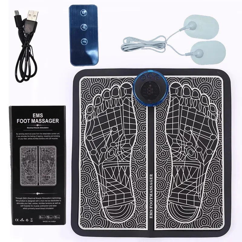 EMS Foot Massage Mat with Acupoints Stimulator 7
