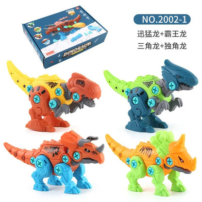 Build & Play Dinosaur Construction Toy Set 7