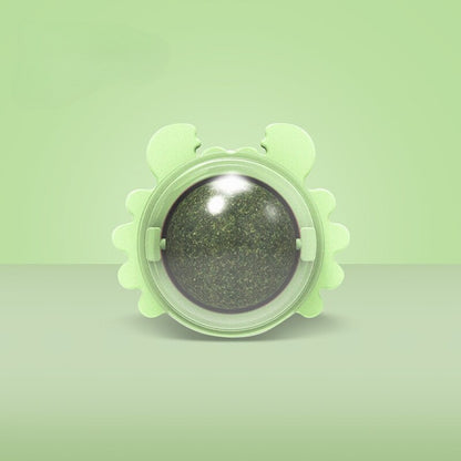 Natural Catnip Rotating Interactive Cat Toy 7