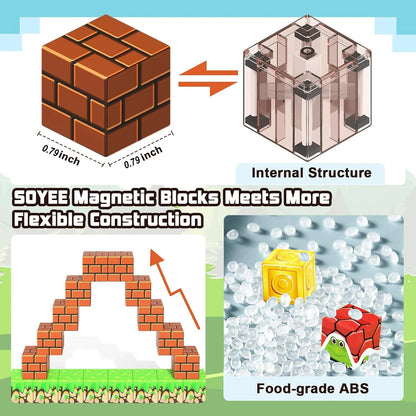 STEM Learning Magnetic Building Blocks 7