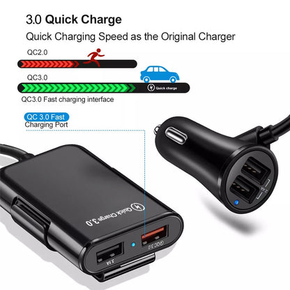 Four Ports Car Fast Charger 7
