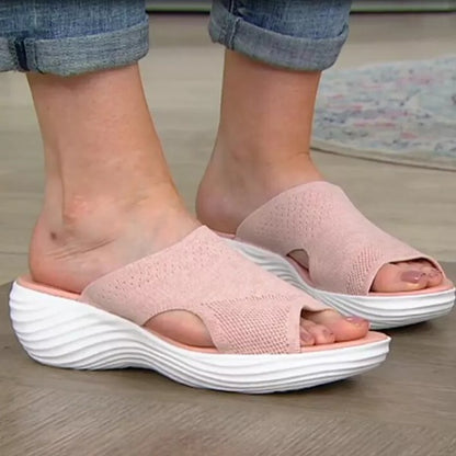 Stretch Orthotic Slide Sandals 7