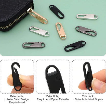 Universal High-end Metal Thickened Zipper Puller 10 Pcs 7