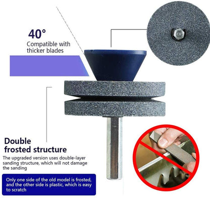Lawn Mower Blade Sharpener-Double Layer 7
