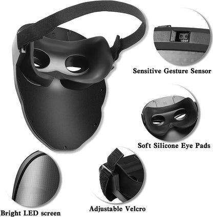 DIY Patterns LED Glowing Mask 7