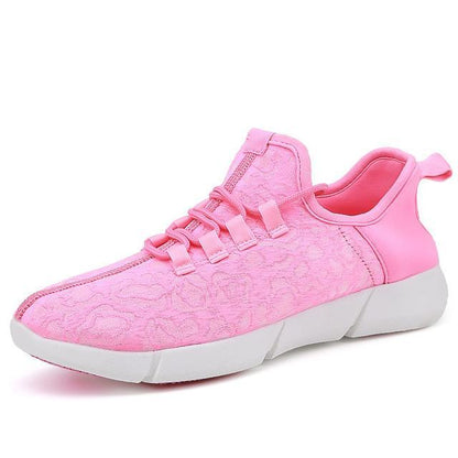 Light-up Luminous Fiber Optic Shoes 7