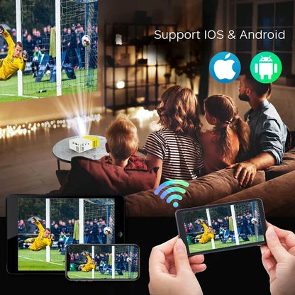 LED Home HD Mini Portable Micro Projector 7