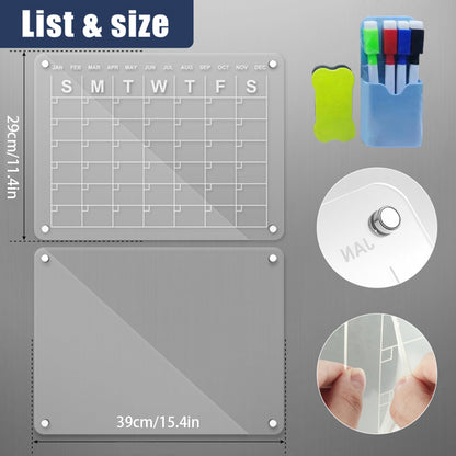 Magnetic Fridge Calendar 7