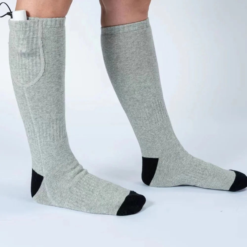 5000 mA Power Bank Heated Winter Socks 7