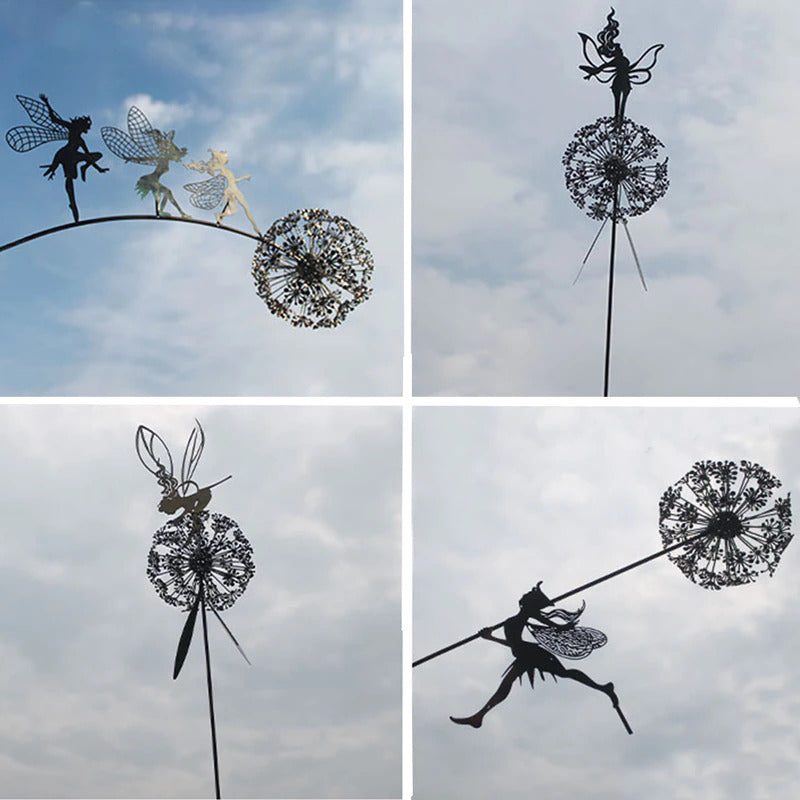 Fairies Garden Dandelion Pixies Decor 7