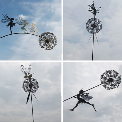 Fairies Garden Dandelion Pixies Decor 7