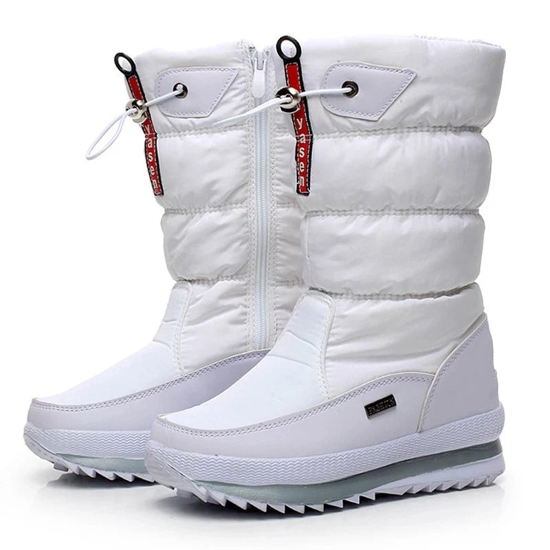 WATERPROOF FAUX FUR NON-SLIP WOMEN'S SNOW BOOTS 7