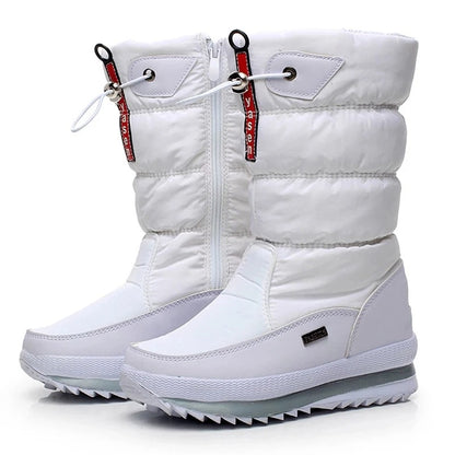 WATERPROOF FAUX FUR NON-SLIP WOMEN'S SNOW BOOTS 7
