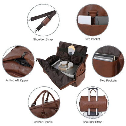 THE CONVERTIBLE DUFFLE GARMENT LUGGAGE 7