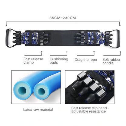 Latex Chest Developer Resistance Band 7