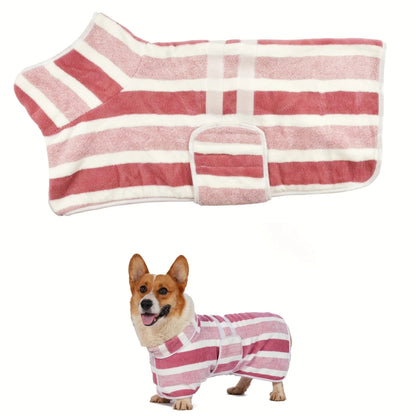CozyWrap Pet Towel Robe 7